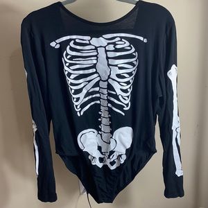 Nasty Gal Plus Size Skeleton Bodysuit-New With Tags